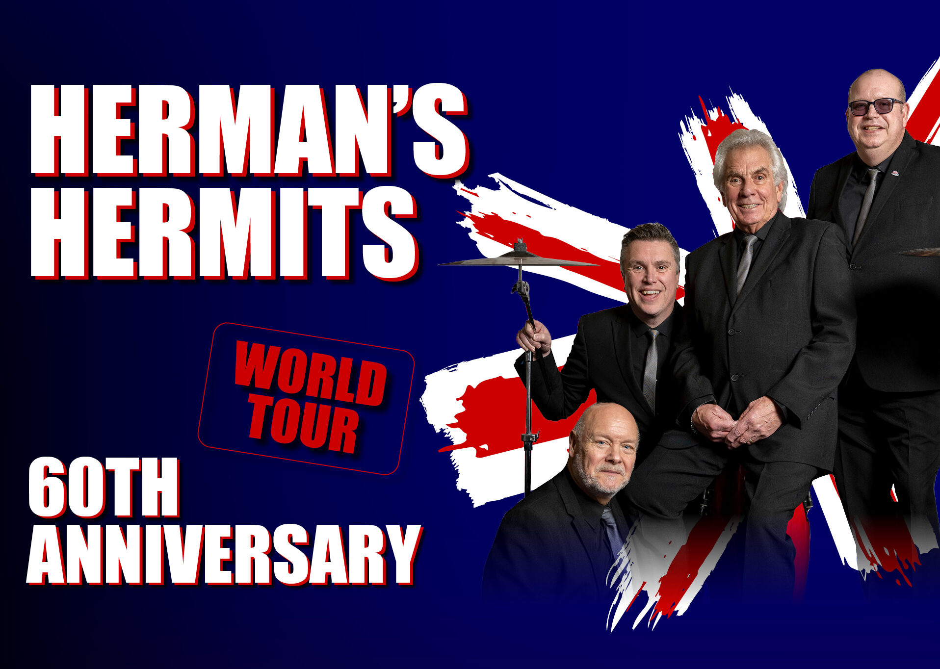 Herman’s Hermits – 60th Anniversary UK Tour
