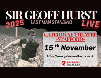 An Evening with Sir Geoff Hurst: Last Man Standing