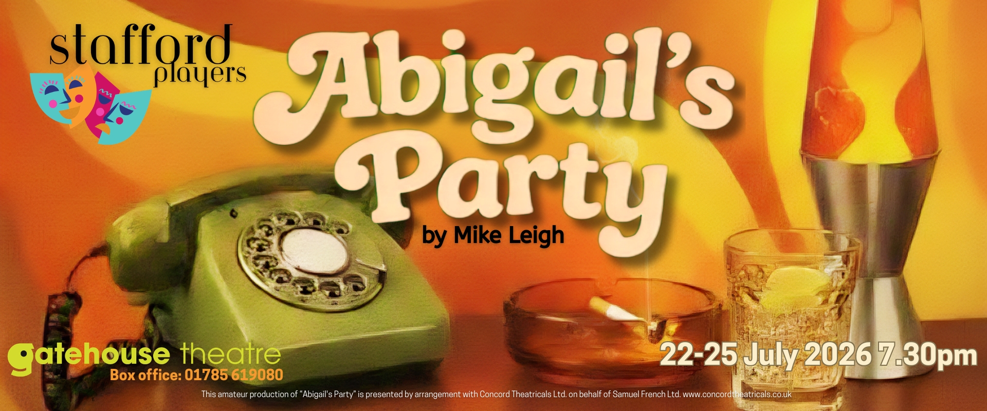 Stafford Players Present Abigail’s Party